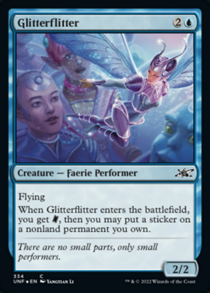 Glitterflitter (Galaxy Foil) [Unfinity] | Odin's Place