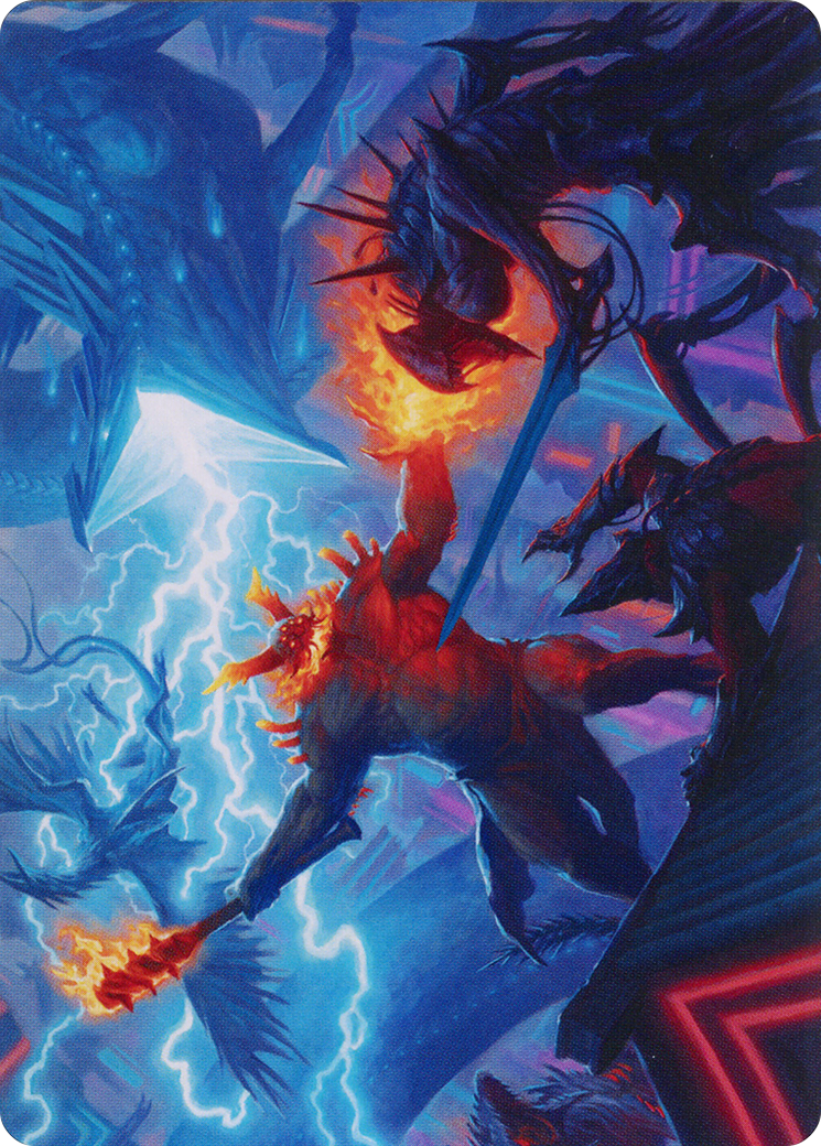 Hidetsugu and Kairi Art Card [March of the Machine Art Series] | Odin's Place