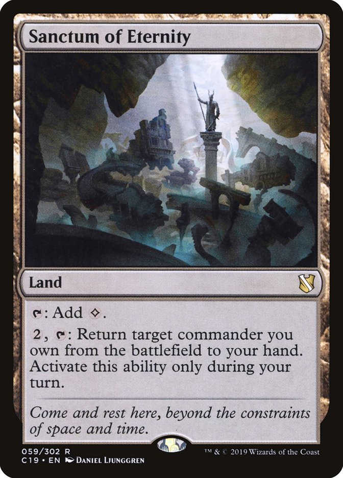 Sanctum of Eternity [Commander 2019] | Odin's Place