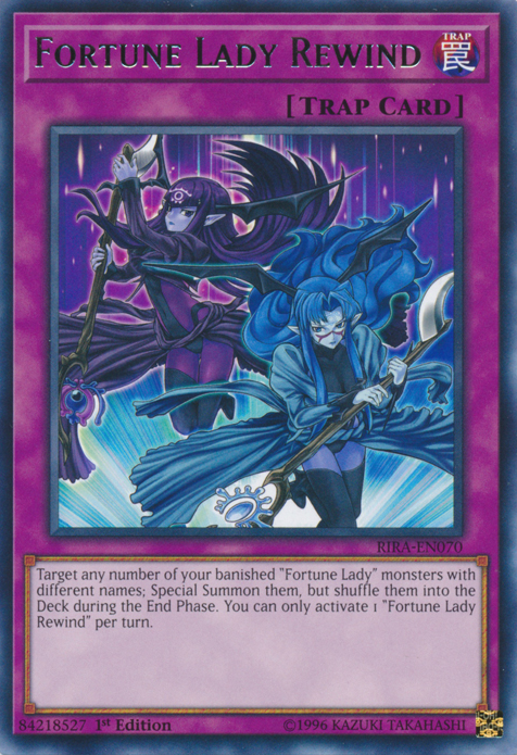 Fortune Lady Rewind [RIRA-EN070] Rare | Odin's Place