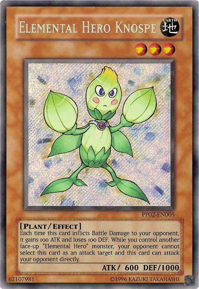 Elemental Hero Knospe [PP02-EN005] Secret Rare | Odin's Place