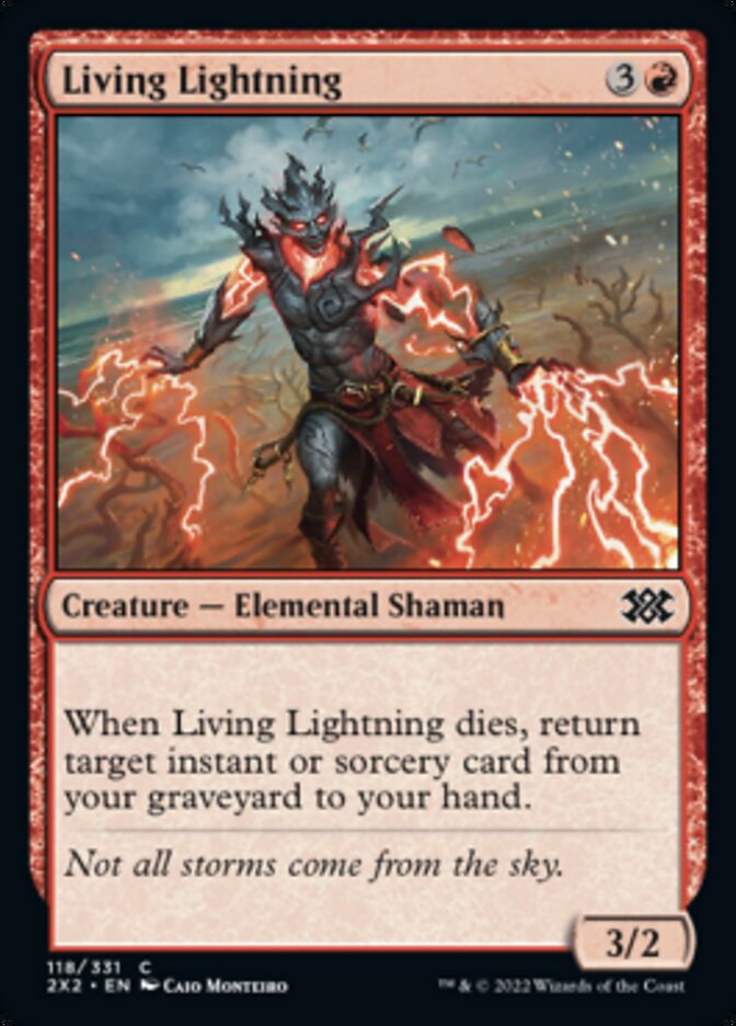 Living Lightning [Double Masters 2022] | Odin's Place
