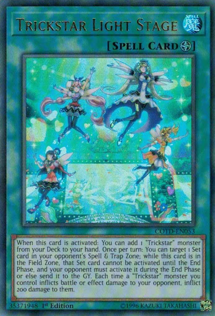 Trickstar Light Stage [COTD-EN053] Ultra Rare | Odin's Place