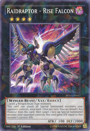 Raidraptor - Rise Falcon [SP15-EN037] Shatterfoil Rare | Odin's Place