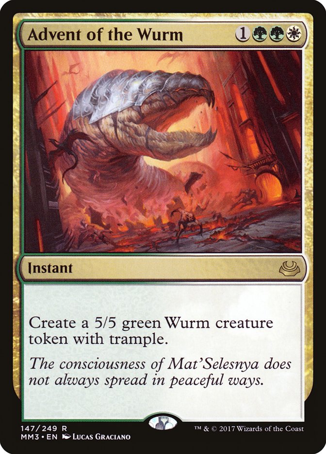 Advent of the Wurm (147) [Modern Masters 2017] | Odin's Place