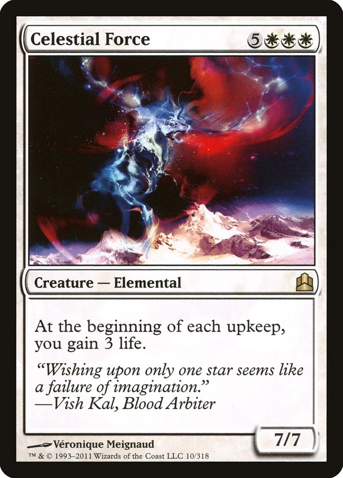 Celestial Force (10) [Commander 2011] | Odin's Place