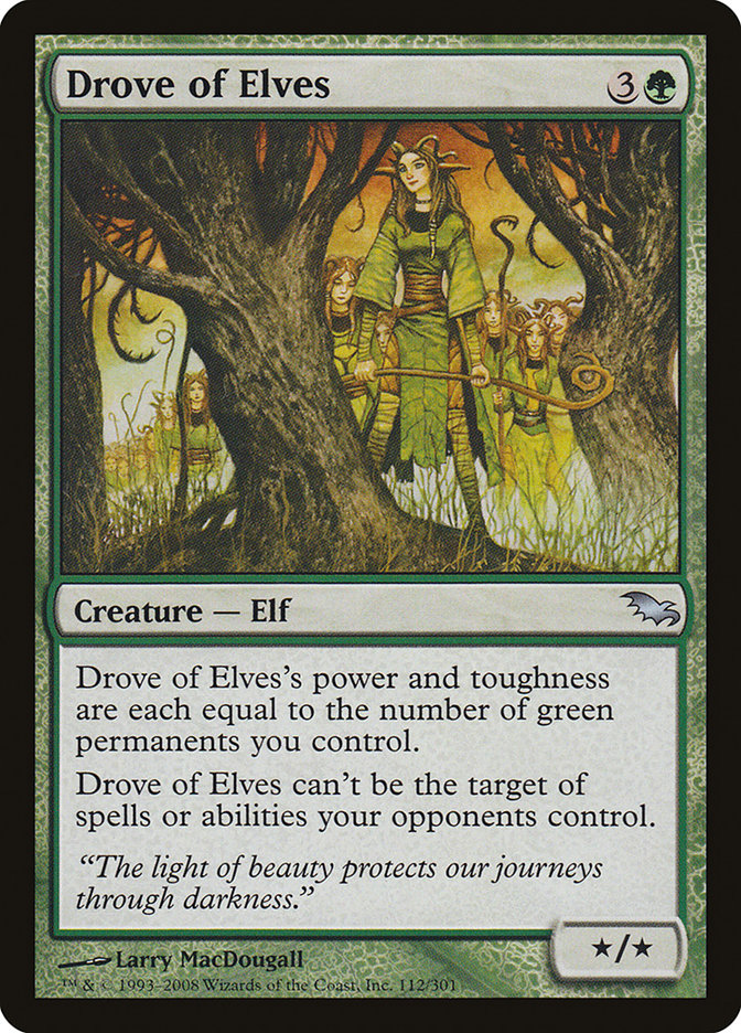 Drove of Elves (112) [Shadowmoor] | Odin's Place