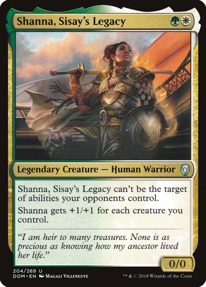 Shanna, Sisay's Legacy (204) [Dominaria] | Odin's Place