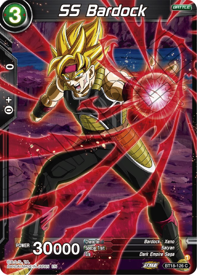 SS Bardock (BT18-126) [Dawn of the Z-Legends] | Odin's Place