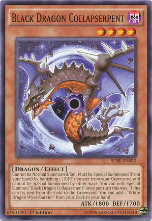 Black Dragon Collapserpent [SDSE-EN023] Common | Odin's Place