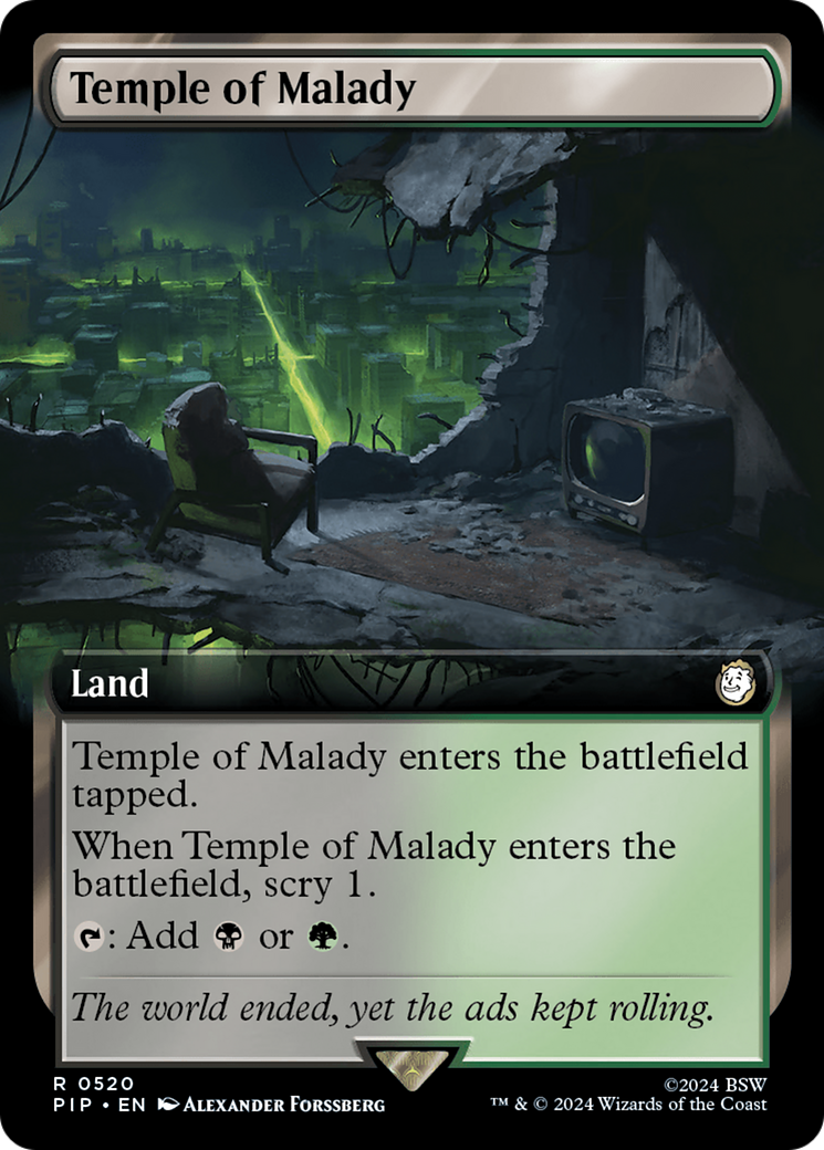 Temple of Malady (Extended Art) [Fallout] | Odin's Place