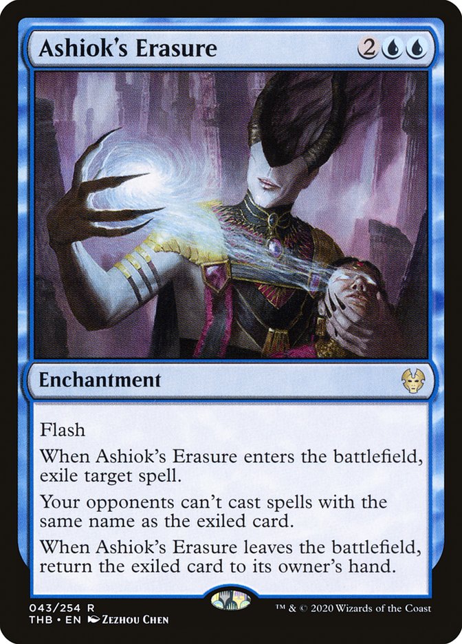 Ashiok's Erasure [Theros Beyond Death] | Odin's Place