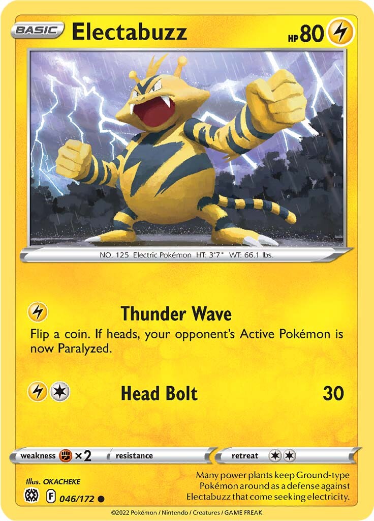Electabuzz (046/172) [Sword & Shield: Brilliant Stars] | Odin's Place