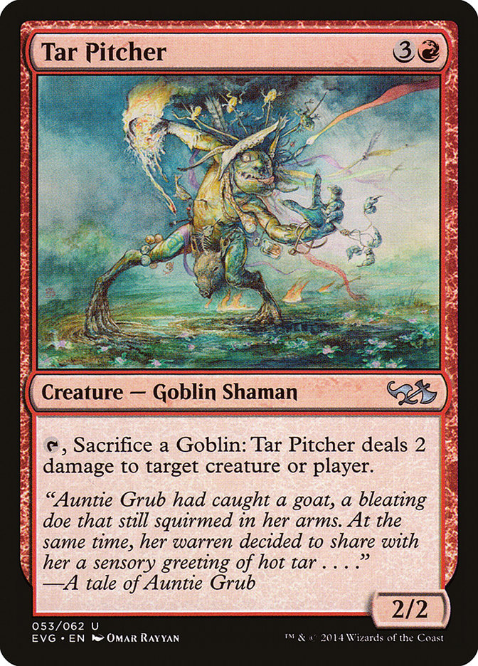 Tar Pitcher (53) (Elves vs. Goblins) [Duel Decks Anthology] | Odin's Place