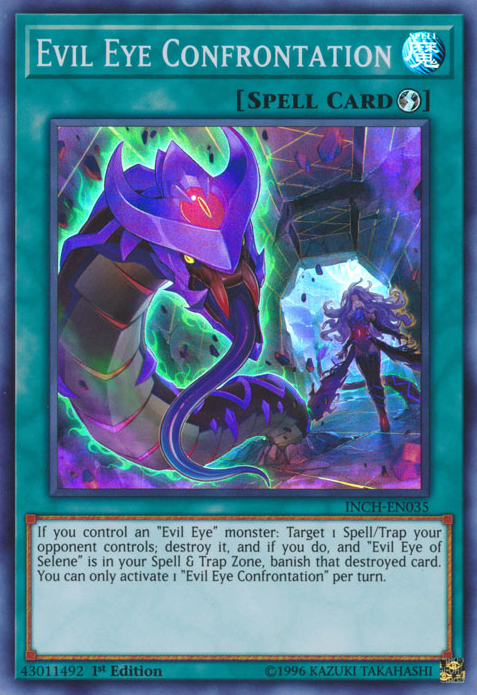 Evil Eye Confrontation [INCH-EN035] Super Rare | Odin's Place