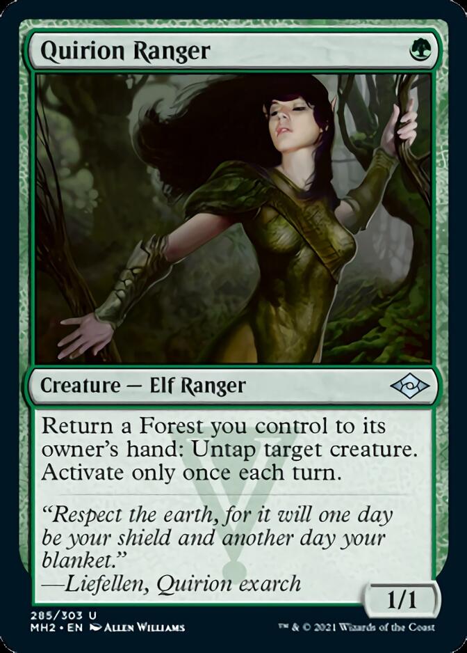 Quirion Ranger (Foil Etched) [Modern Horizons 2] | Odin's Place