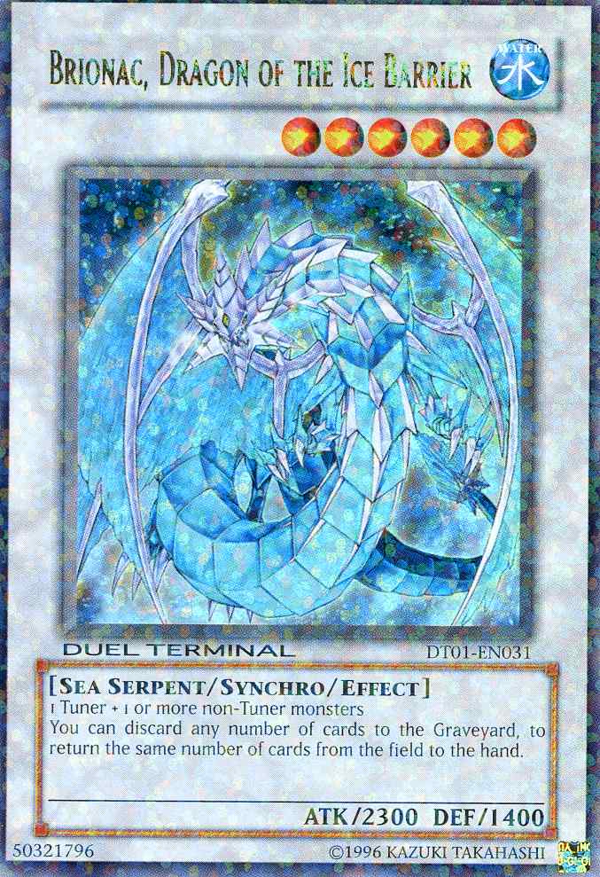 Brionac, Dragon of the Ice Barrier [DT01-EN031] Ultra Rare | Odin's Place