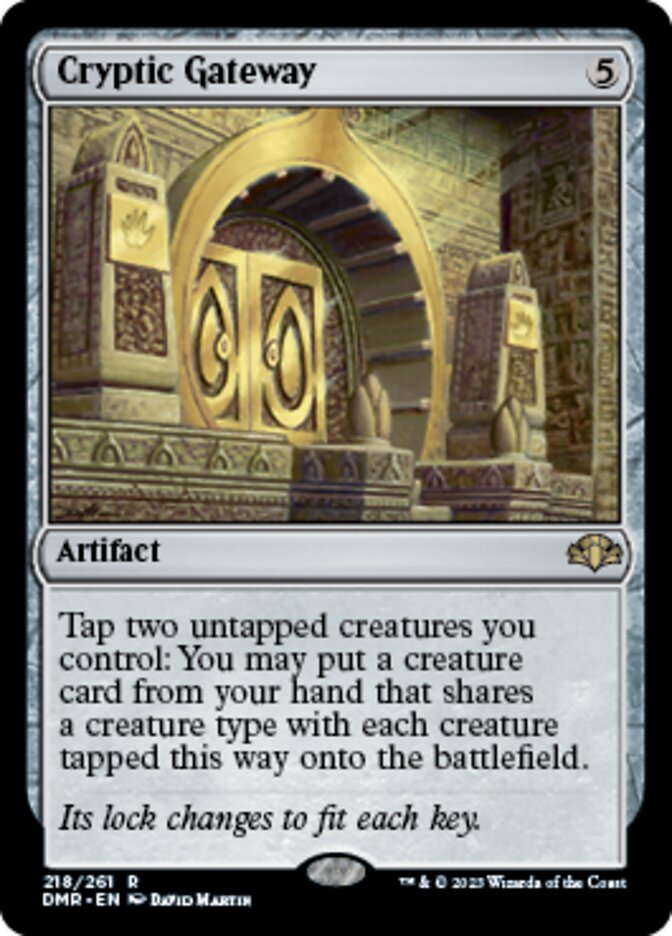 Cryptic Gateway [Dominaria Remastered] | Odin's Place
