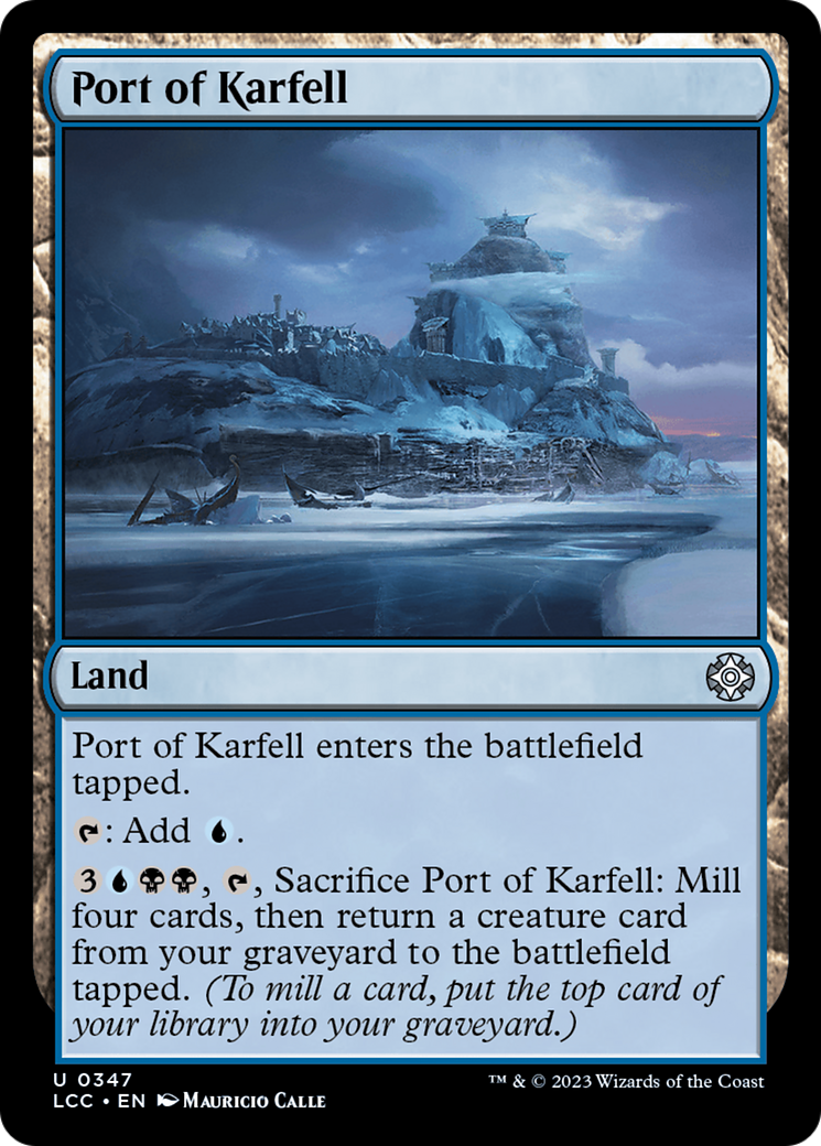 Port of Karfell [The Lost Caverns of Ixalan Commander] | Odin's Place