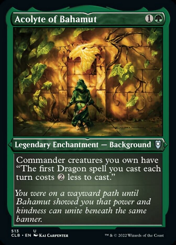 Acolyte of Bahamut (Foil Etched) [Commander Legends: Battle for Baldur's Gate] | Odin's Place