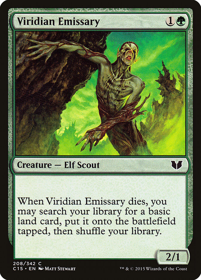 Viridian Emissary (208) [Commander 2015] | Odin's Place