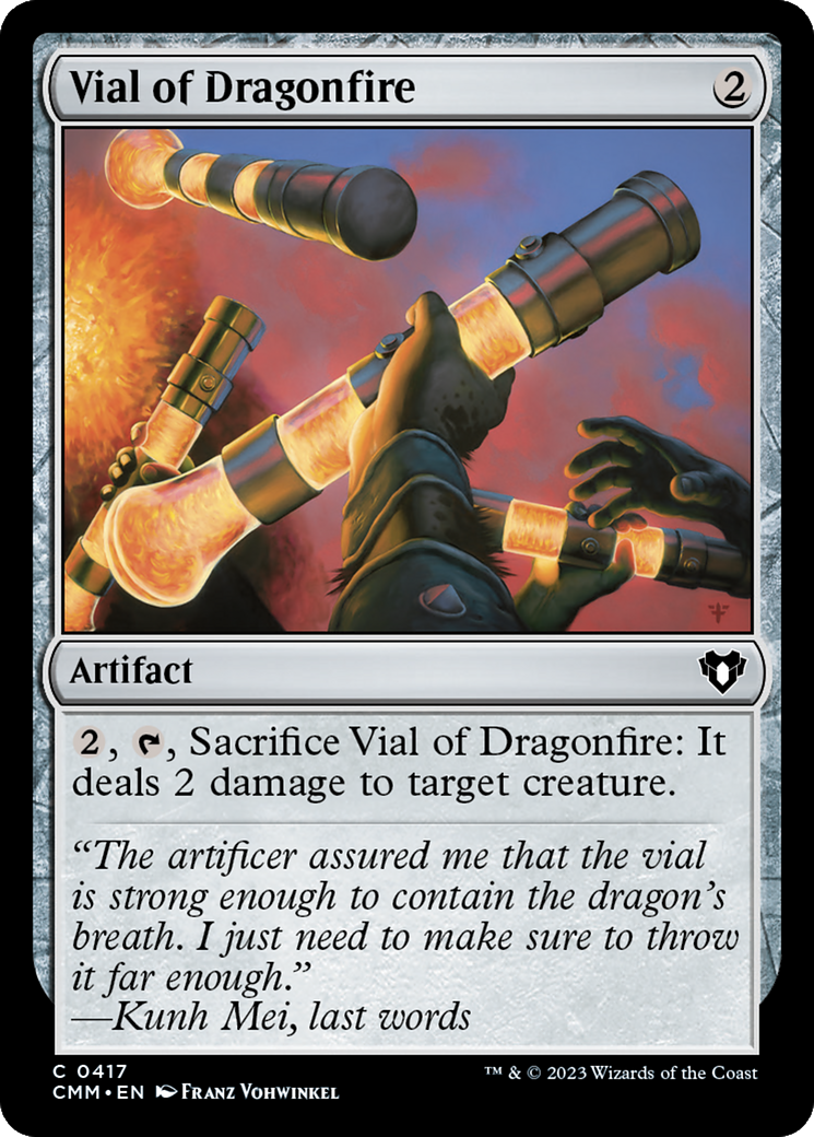 Vial of Dragonfire [Commander Masters] | Odin's Place
