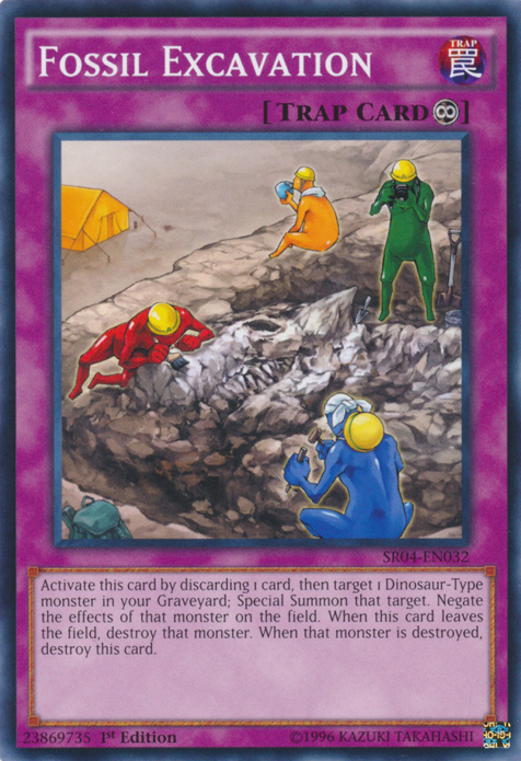 Fossil Excavation [SR04-EN032] Common | Odin's Place