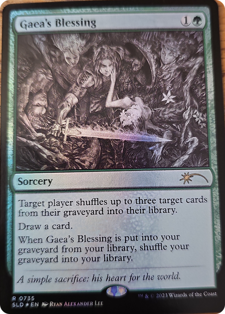 Gaea's Blessing (Sketch Showcase) [Secret Lair Drop Series] | Odin's Place
