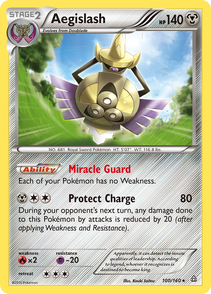Aegislash (100/160) [XY: Primal Clash] | Odin's Place
