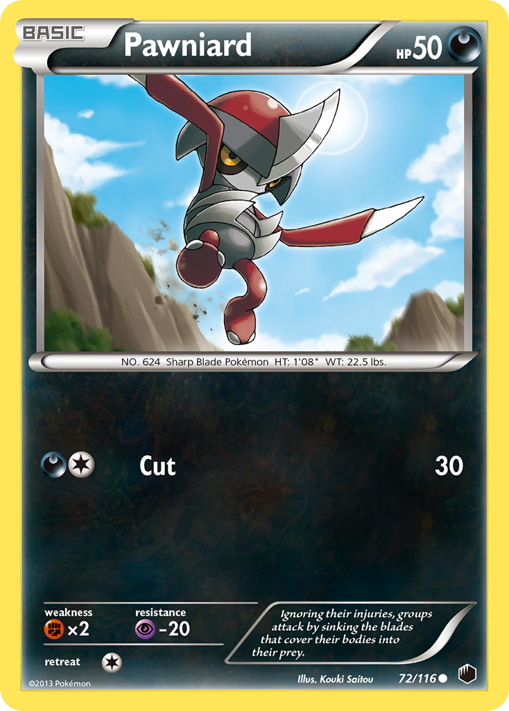 Pawniard (72/116) [Black & White: Plasma Freeze] | Odin's Place