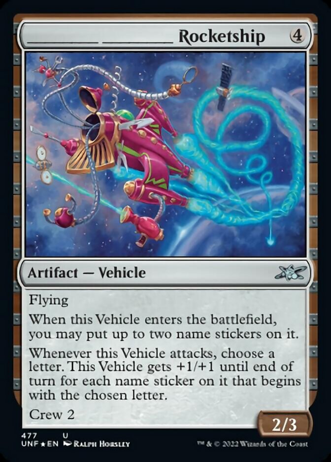 _____ _____ Rocketship (Galaxy Foil) [Unfinity] | Odin's Place