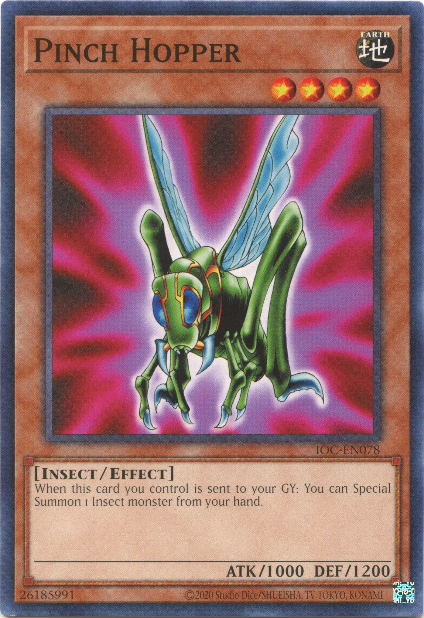 Pinch Hopper (25th Anniversary) [IOC-EN078] Common | Odin's Place