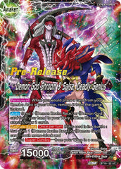 Shroom & Salsa // Demon God Shroom & Salsa, Deadly Genius (BT18-122) [Dawn of the Z-Legends Prerelease Promos] | Odin's Place