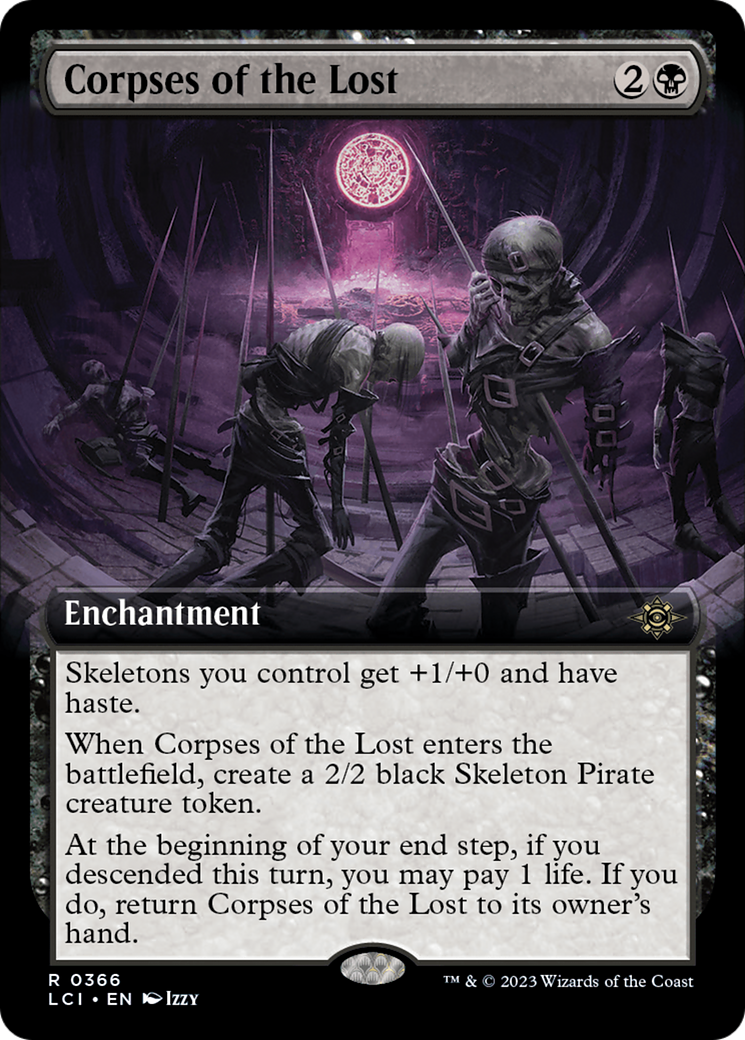 Corpses of the Lost (Extended Art) [The Lost Caverns of Ixalan] | Odin's Place