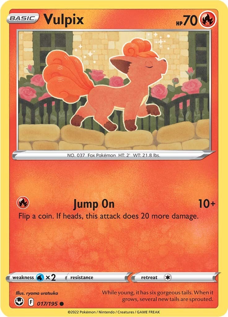 Vulpix (017/195) [Sword & Shield: Silver Tempest] | Odin's Place