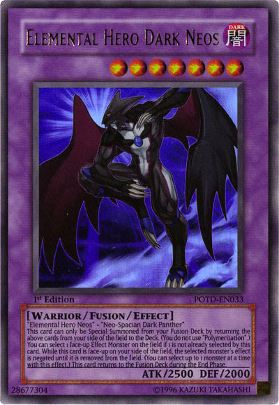 Elemental Hero Dark Neos [POTD-EN033] Ultra Rare | Odin's Place