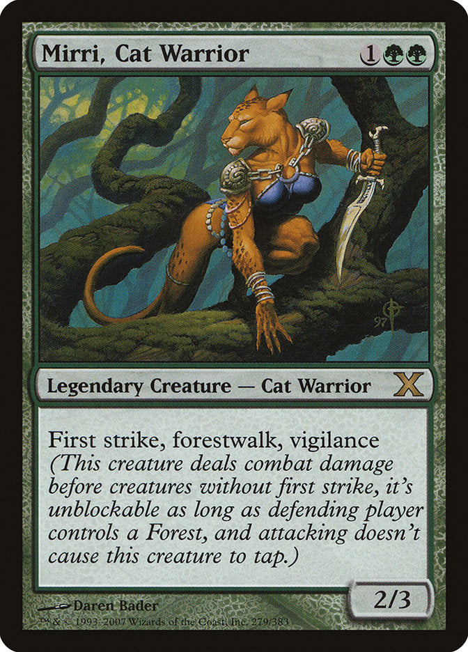 Mirri, Cat Warrior (279) [Tenth Edition] | Odin's Place