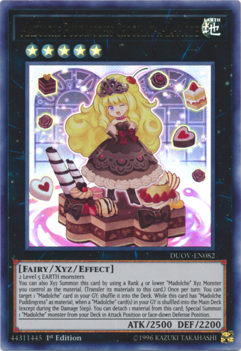Madolche Puddingcess Chocolat-a-la-Mode [DUOV-EN082] Ultra Rare | Odin's Place