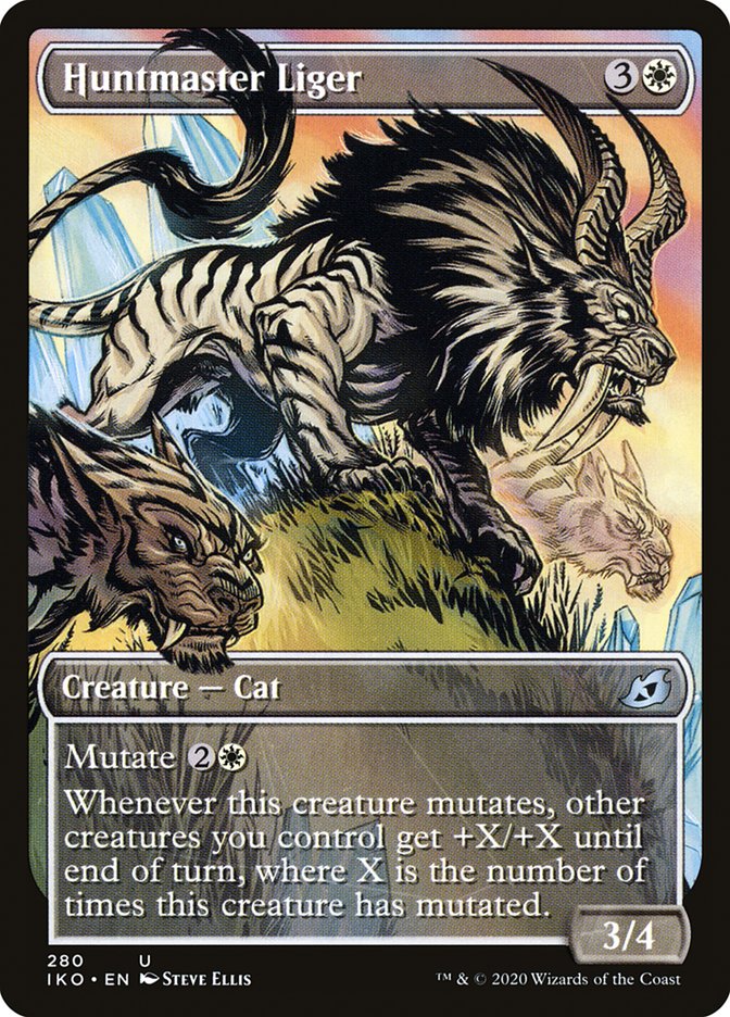 Huntmaster Liger (Showcase) [Ikoria: Lair of Behemoths] | Odin's Place