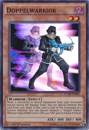 Doppelwarrior [LC5D-EN020] Super Rare | Odin's Place