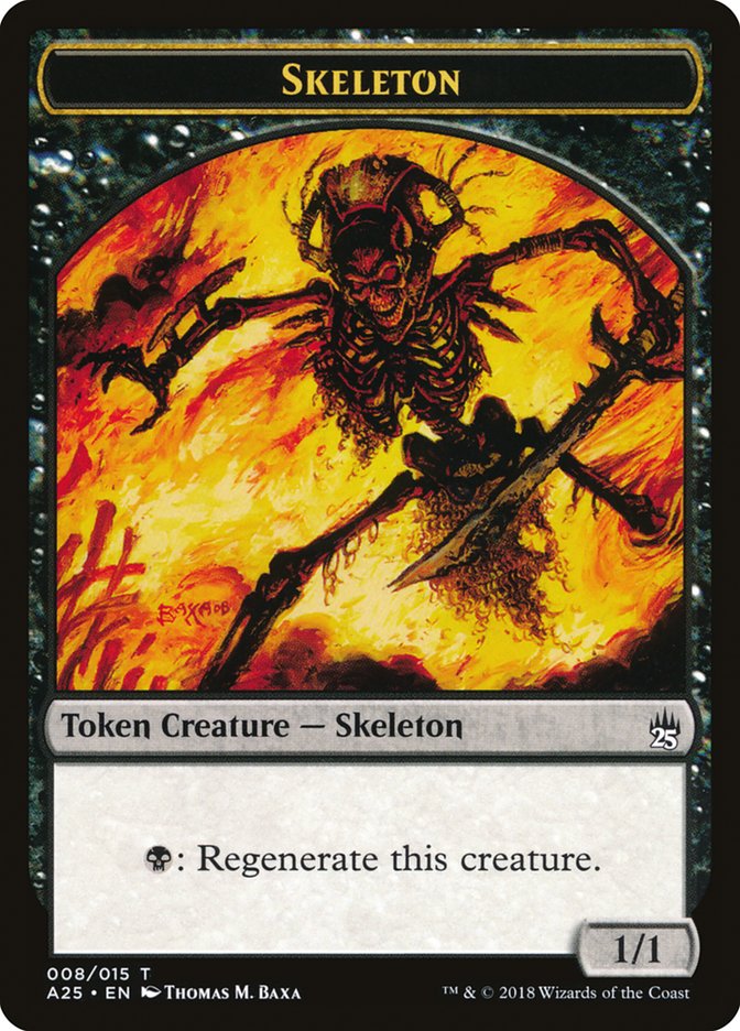 Skeleton Token (8) [Masters 25 Tokens] | Odin's Place