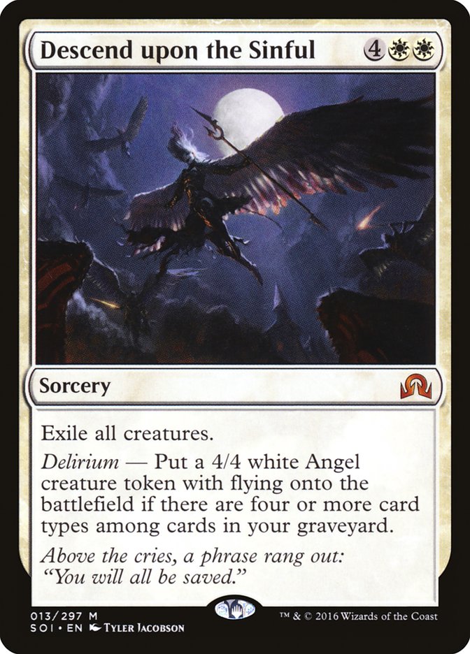 Descend upon the Sinful (13) [Shadows over Innistrad] | Odin's Place