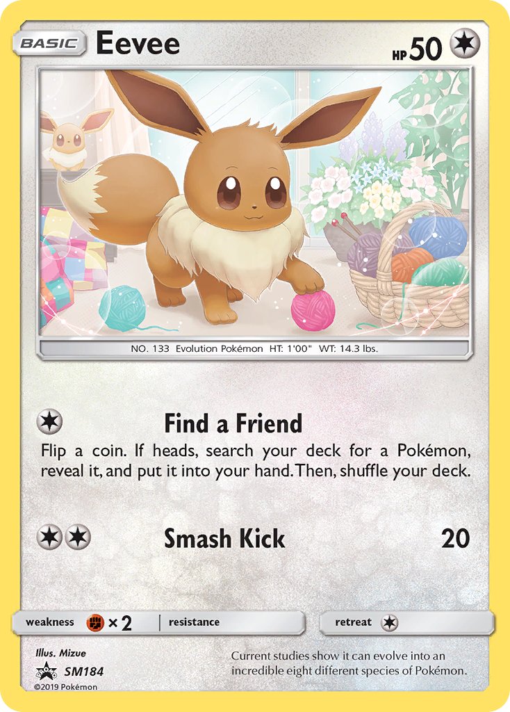 Eevee (SM184) [Sun & Moon: Black Star Promos] | Odin's Place
