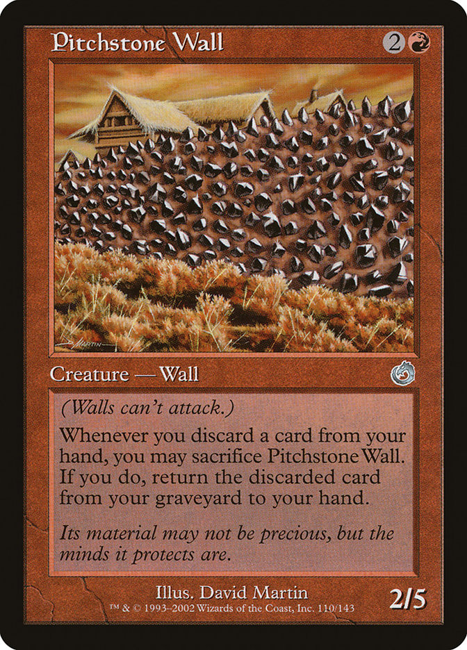 Pitchstone Wall (110) [Torment] | Odin's Place