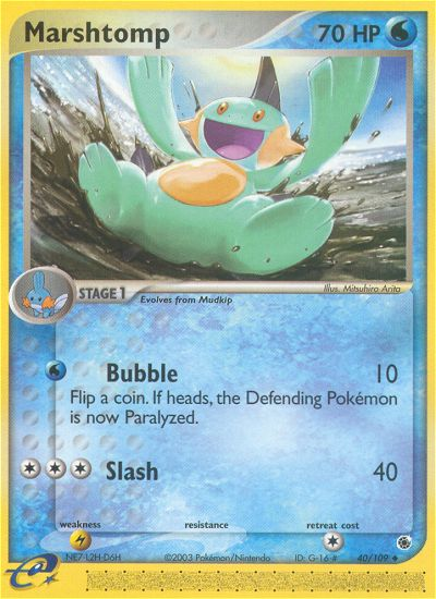 Marshtomp (40/109) [EX: Ruby & Sapphire] | Odin's Place