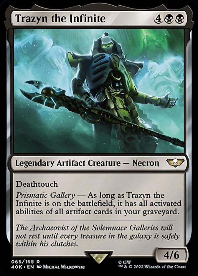 Trazyn the Infinite (Surge Foil) [Warhammer 40,000] | Odin's Place