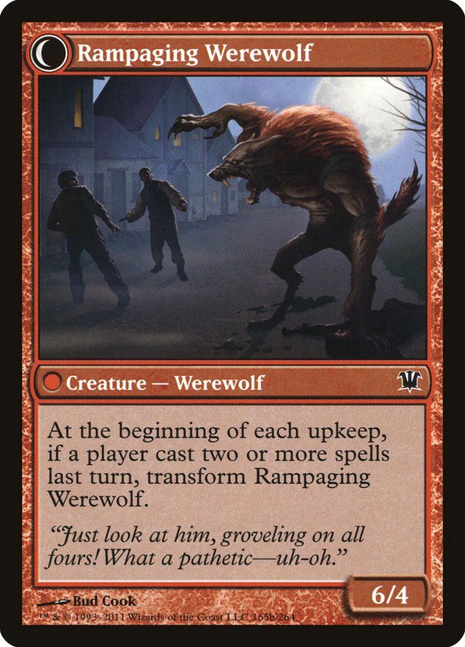 Tormented Pariah // Rampaging Werewolf [Innistrad] | Odin's Place
