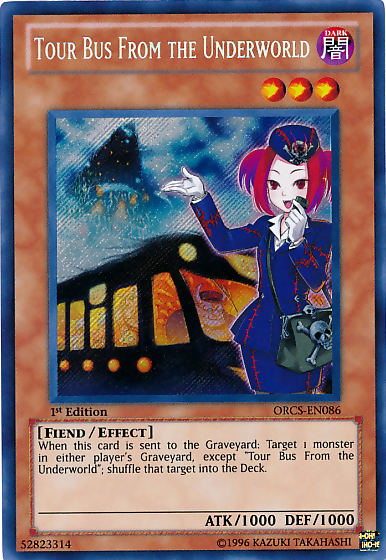 Tour Bus From the Underworld [ORCS-EN086] Secret Rare | Odin's Place