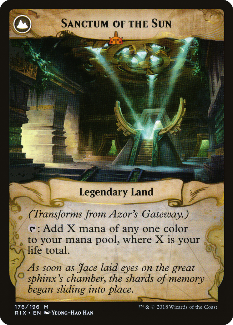 Azor's Gateway // Sanctum of the Sun [Secret Lair: From Cute to Brute] | Odin's Place