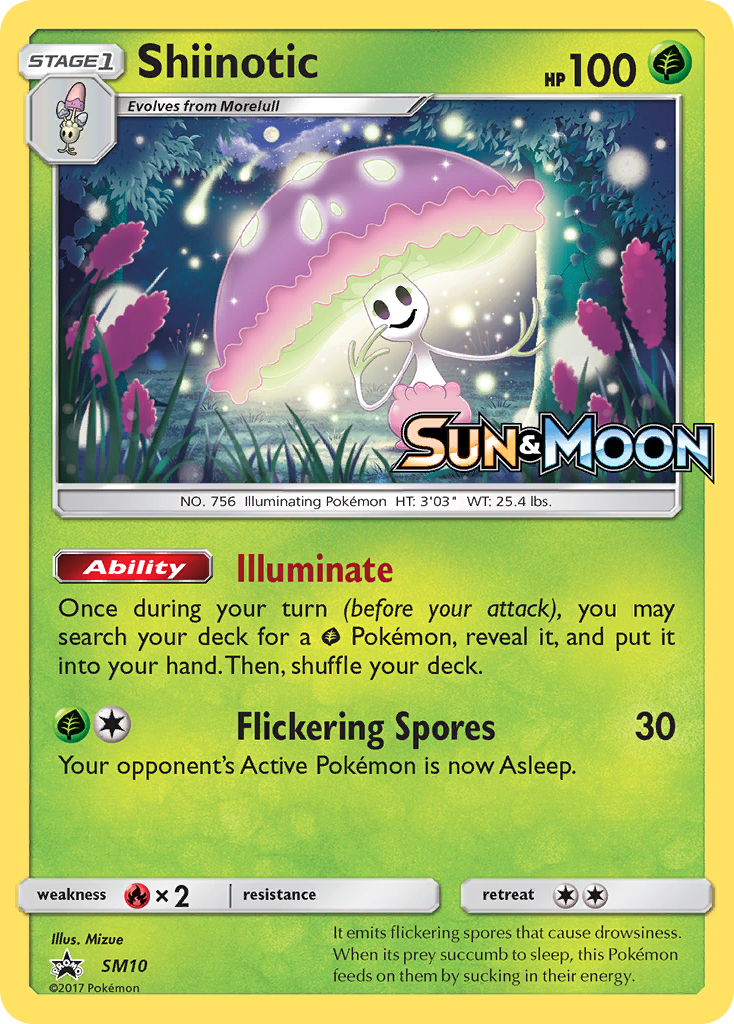 Shiinotic (SM10) [Sun & Moon: Black Star Promos] | Odin's Place